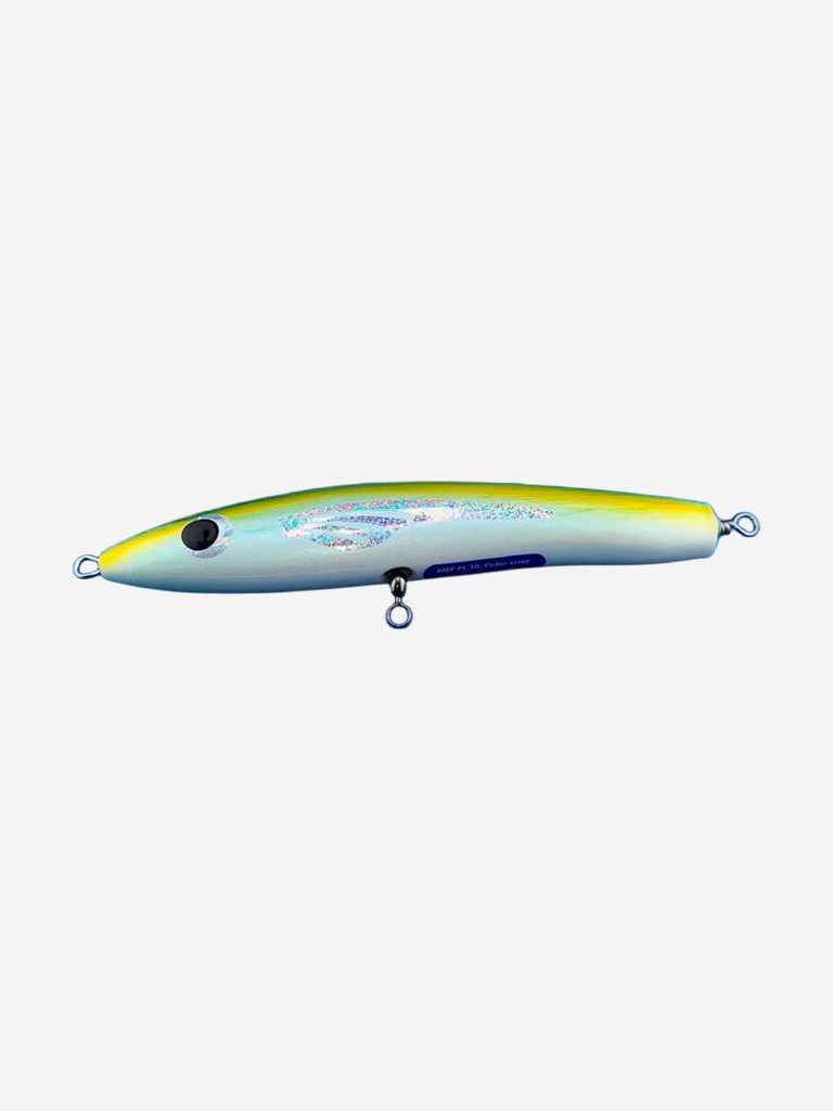 Слайдер FL10 120g 220mm из канадского кедра с мощной арматурой для морской рыбалки