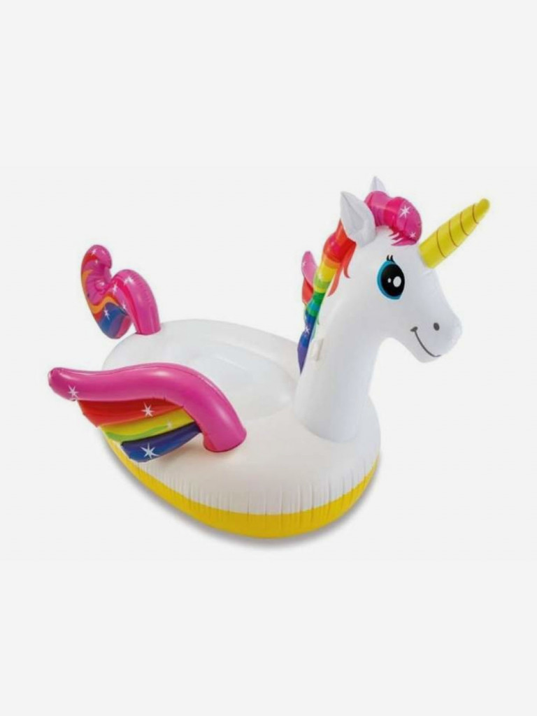 Надувной плот Intex 57561NP "Единорог" Unicorn Ride-On (201х140х97см)