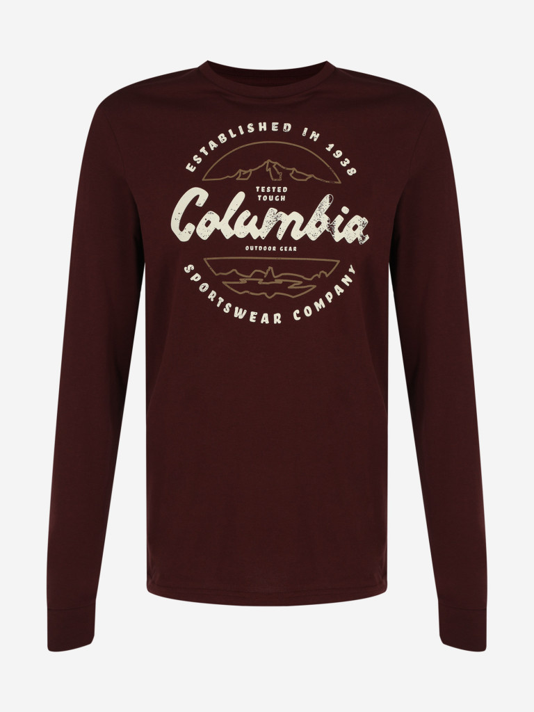 Лонгслив мужской Columbia Blue Reef LS Graphic Tee
