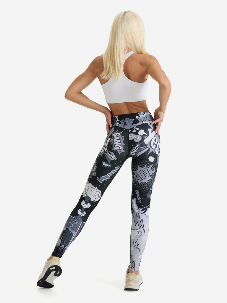 Легинсы женские спортивные BARKA, лосины для спорта, тайтсы