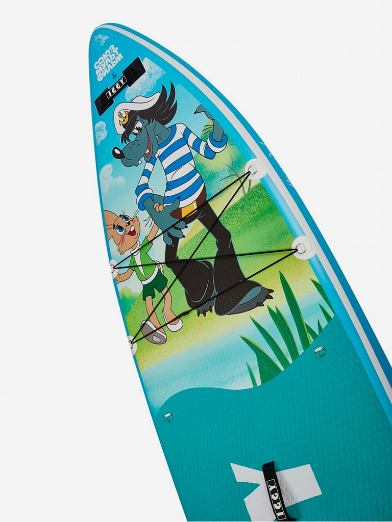 Сапборд/каяк надувной Iggy 11х34х6 Ну, погоди!, 335x86x15 см