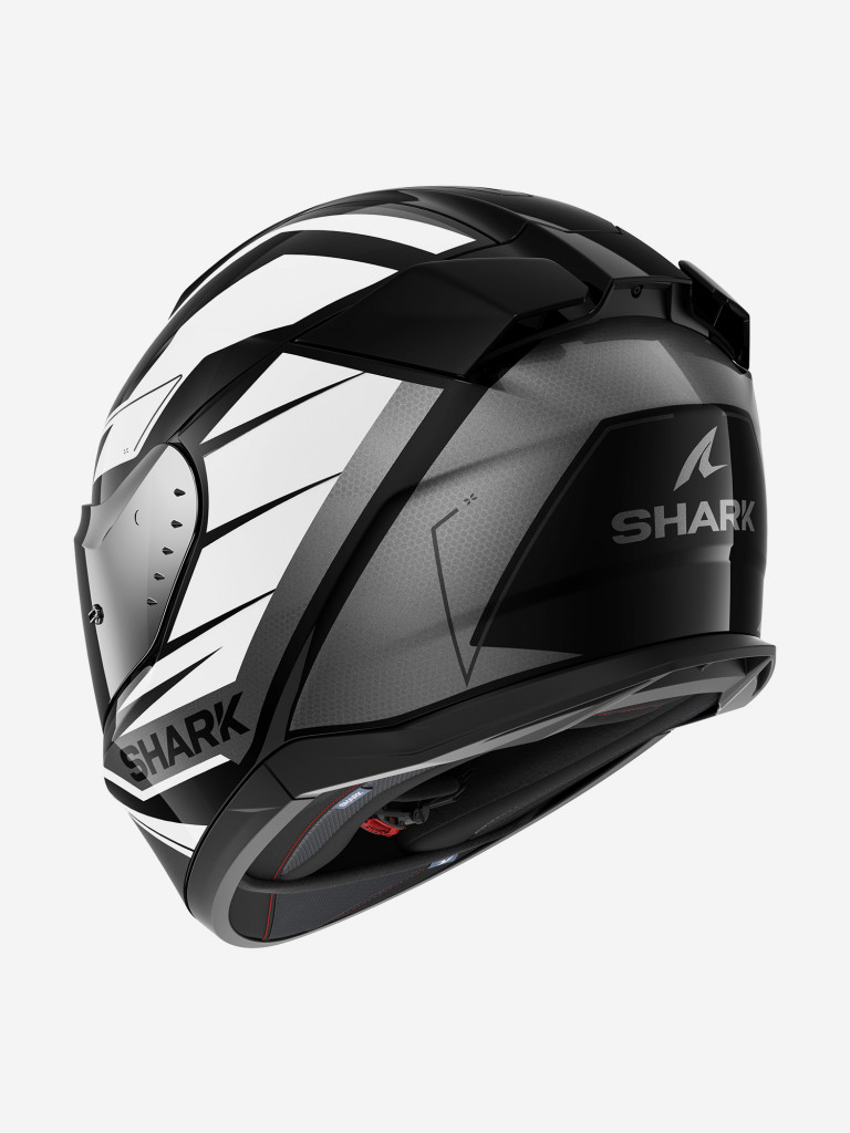 Мотошлем интеграл Shark D-SKWAL 3 SIZLER Black/White/Anthracite