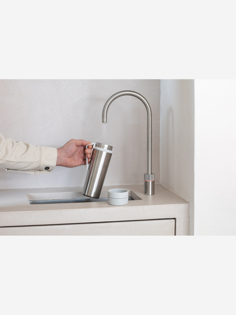 Термобутылка Brabantia "Make&Take" 500мл светло-серый 228667