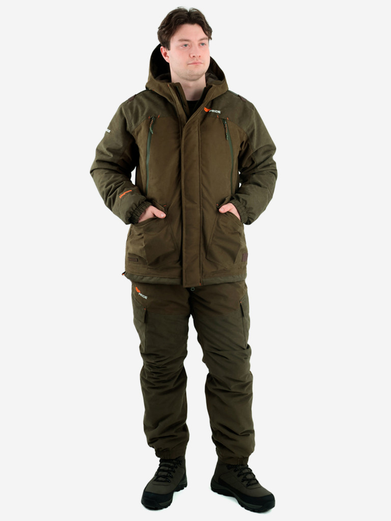 Костюм для охоты Магнум PRIDE, зимний -15, хаки