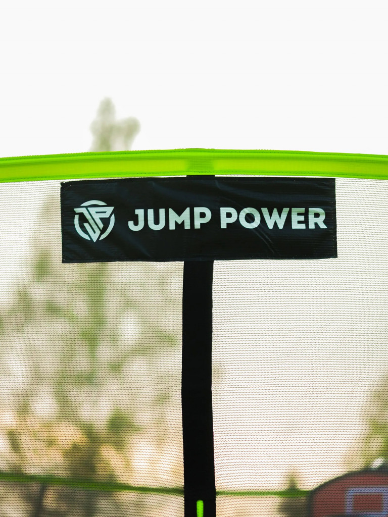 Каркасный батут Jump Power 12 ft Pro Stable Point Green