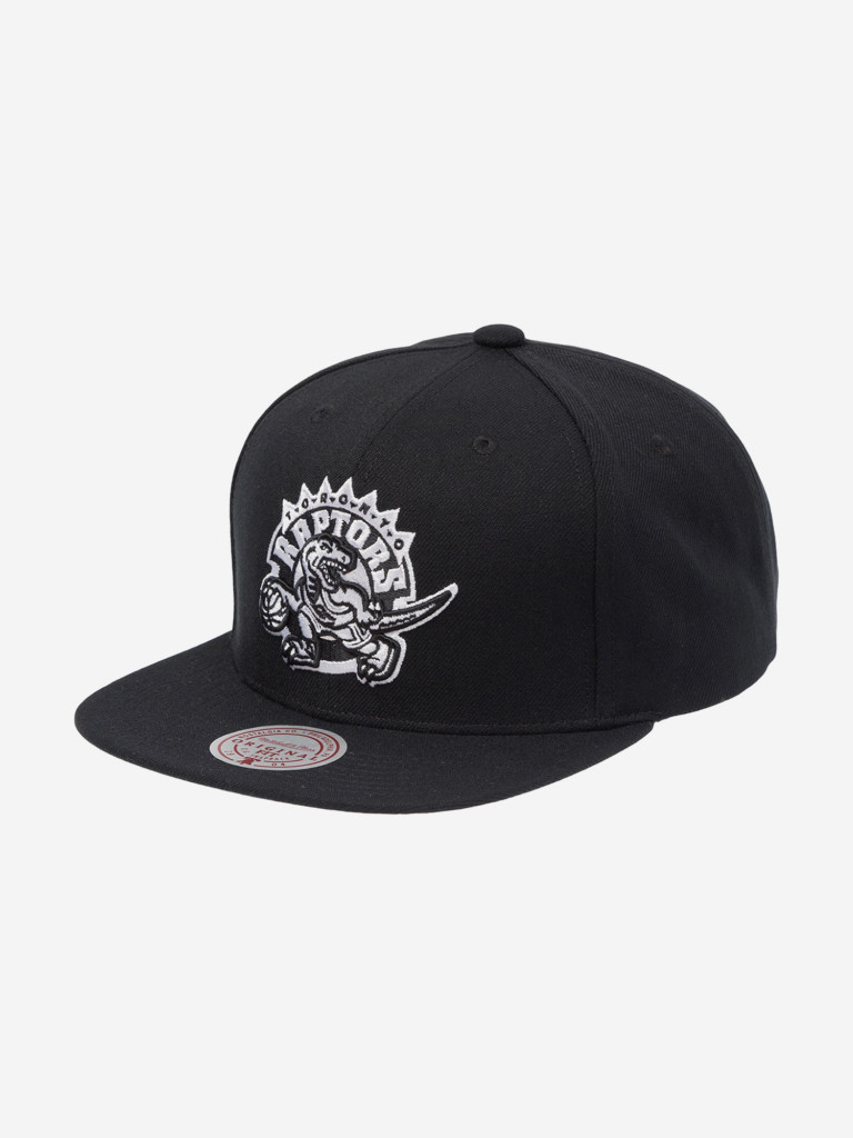Бейсболка с прямым козырьком MITCHELL NESS HS8549-TRABLCK Toronto Raptors NBA (черный)