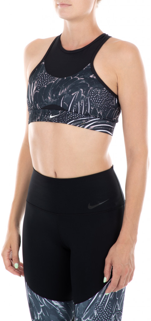 Топ бра спортивный Nike Swoosh Feather