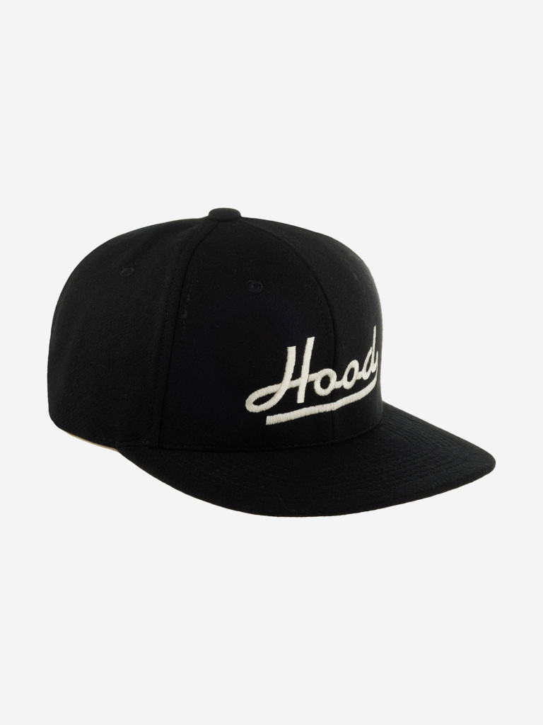 Бейсболка с прямым козырьком HOOD 100-MWL002-HD001-BK Hood III (черный)