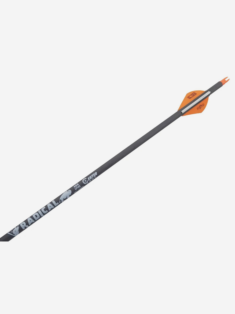 Стрела лучная карбоновая Centershot Radical 400 оперение Blazer 2"