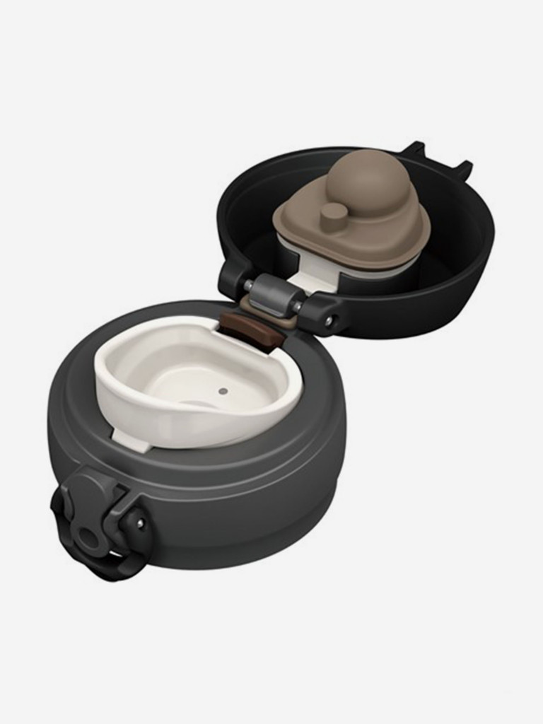 Термокружка для кофе 500 мл THERMOS JNL-500 чёрная с логотипом