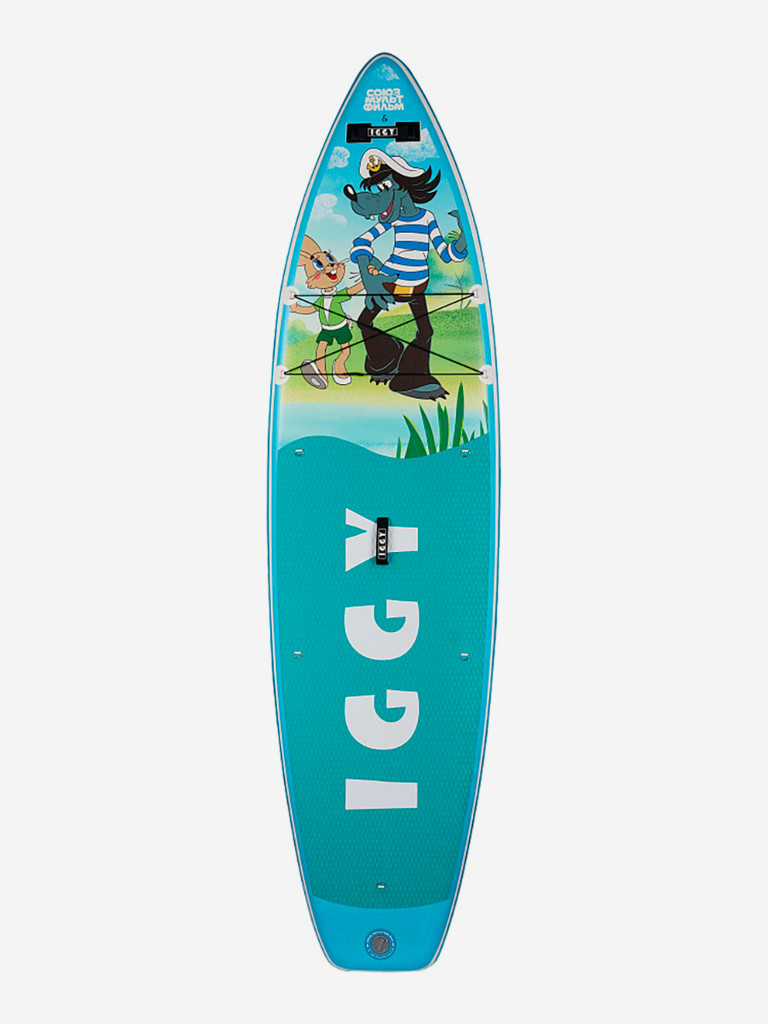 Сапборд/каяк надувной Iggy 11х34х6 Ну, погоди!, 335x86x15 см