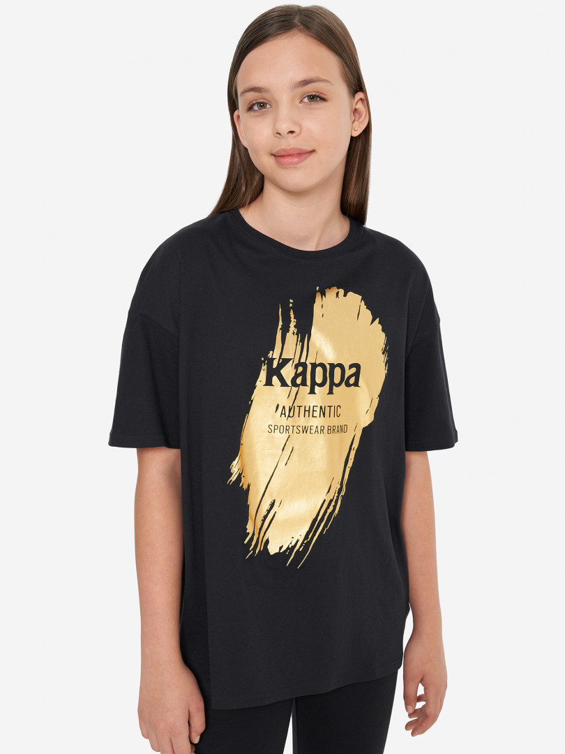 Футболка для девочек Kappa Черный 649₽