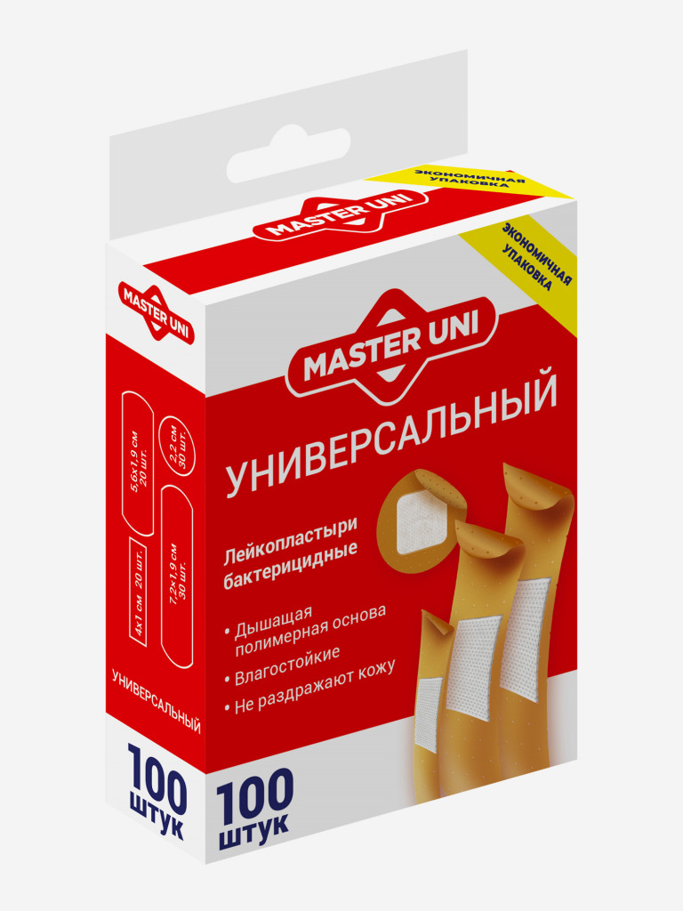Пластырь бактерицидный Master Uni Classic