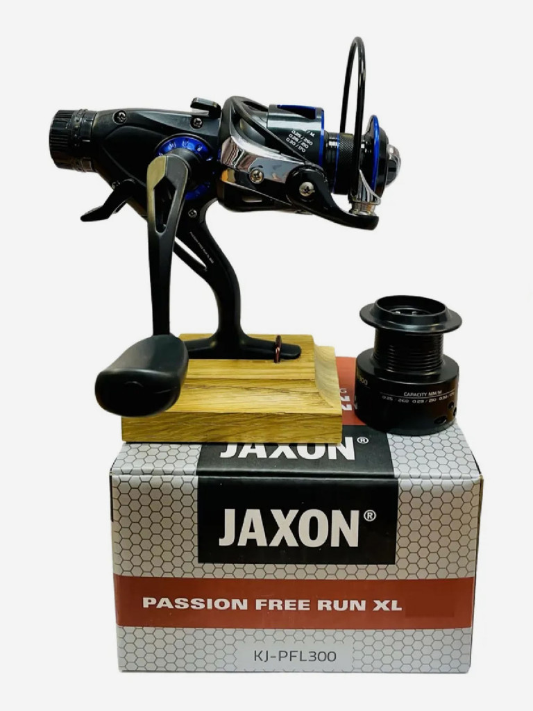 Катушка для удочки рыболовная 4000 , Jaxon Passion Free Run XL 6-OWC 5.1:1 , с задним фрикционом
