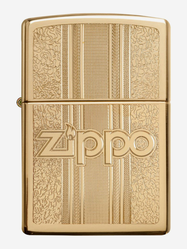 Зажигалка бензиновая ZIPPO 29677 Logo and Pattern