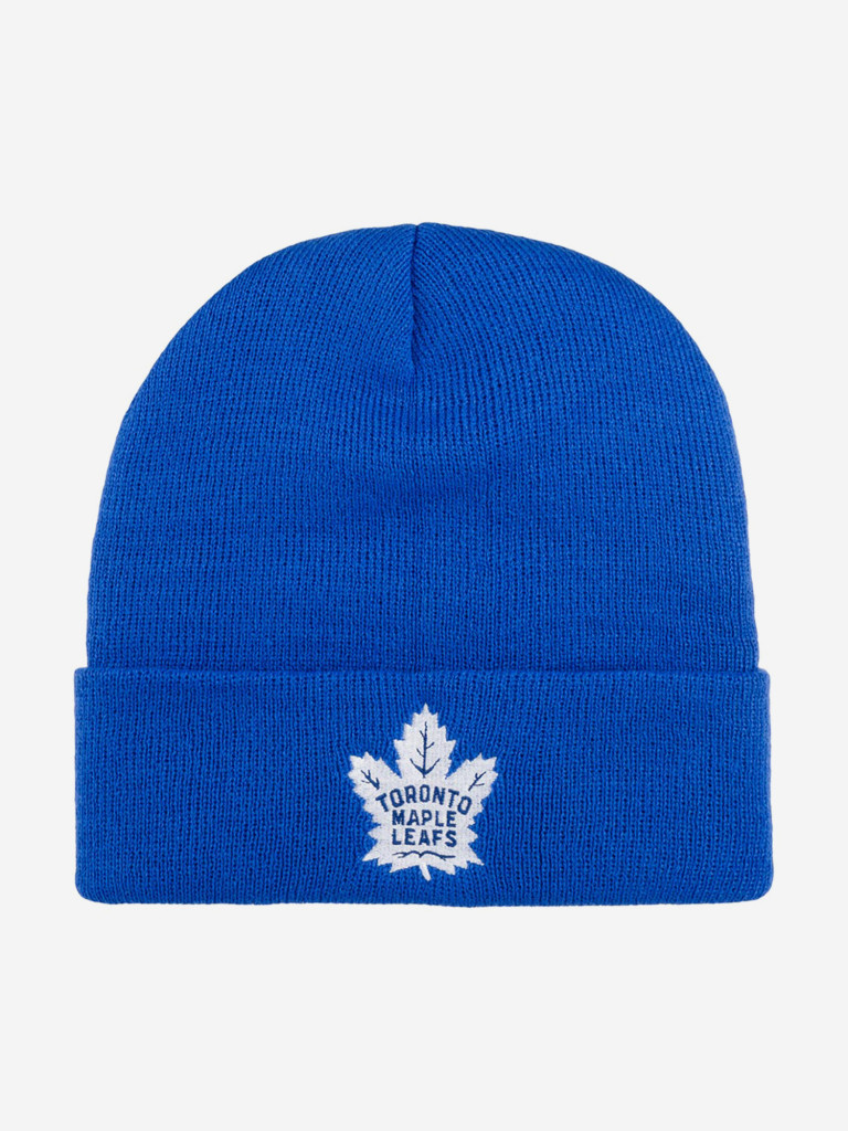 Шапка с отворотом AMERICAN NEEDLE 21019A-TML Toronto Maple Leafs Cuffed Knit NH