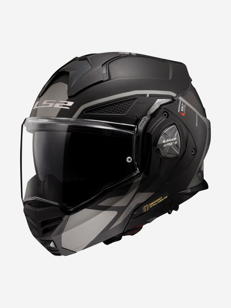 Мотошлем LS2 FF901 ADVANT X METRYK (черно-серый матовый)