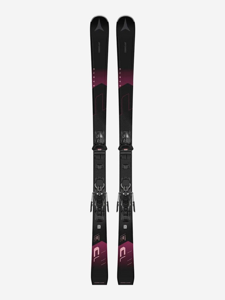 Горные лыжи с креплениями Atomic Cloud CL + M 10 GW Black/Smoke 24/25