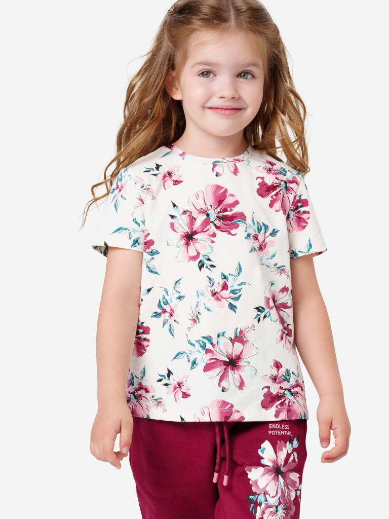 Футболка для девочки PlayToday