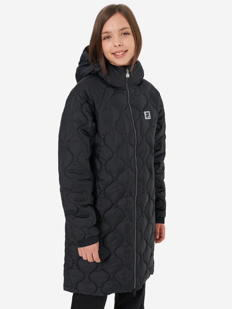 Пальто утепленное для девочек FILA
