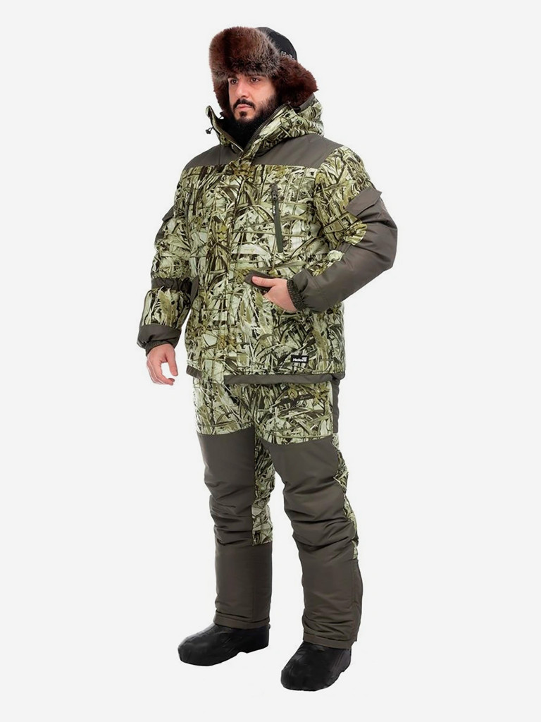 Костюм зимний Helios ГОРКА-1 (куртка+полукомбинезон) для рыбалки и охоты