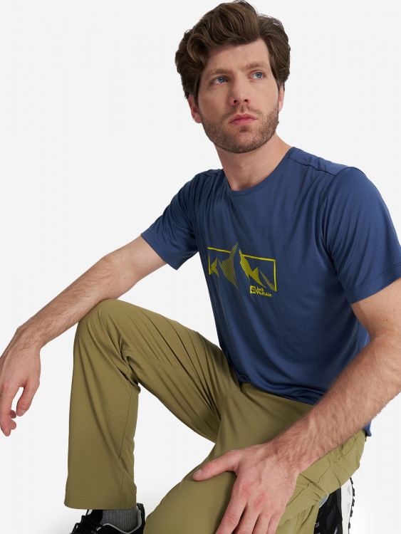 Футболка мужская Jack Wolfskin Peak Graphic