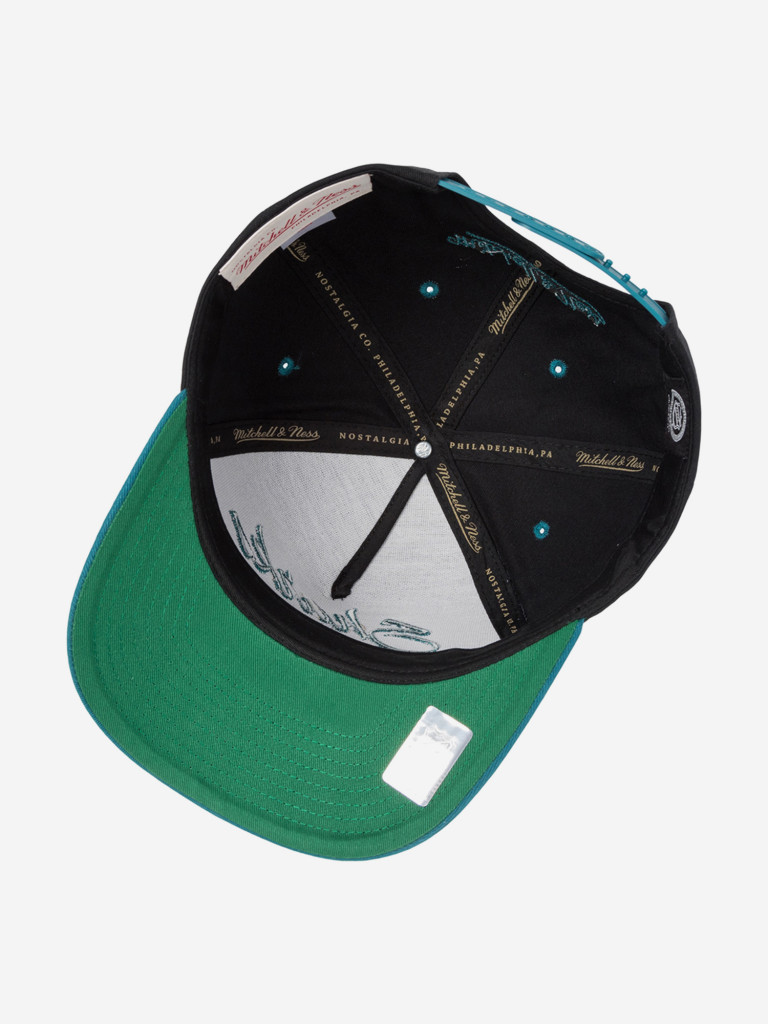 Бейсболка MITCHELL NESS HP9354-SJSBLCK San Jose Sharks NHL (черный)