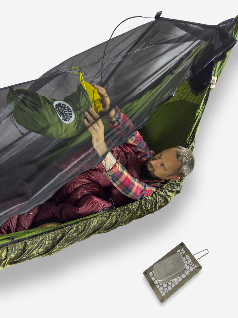 Гамак ЧиллСкилл Повеса Олива 335x165