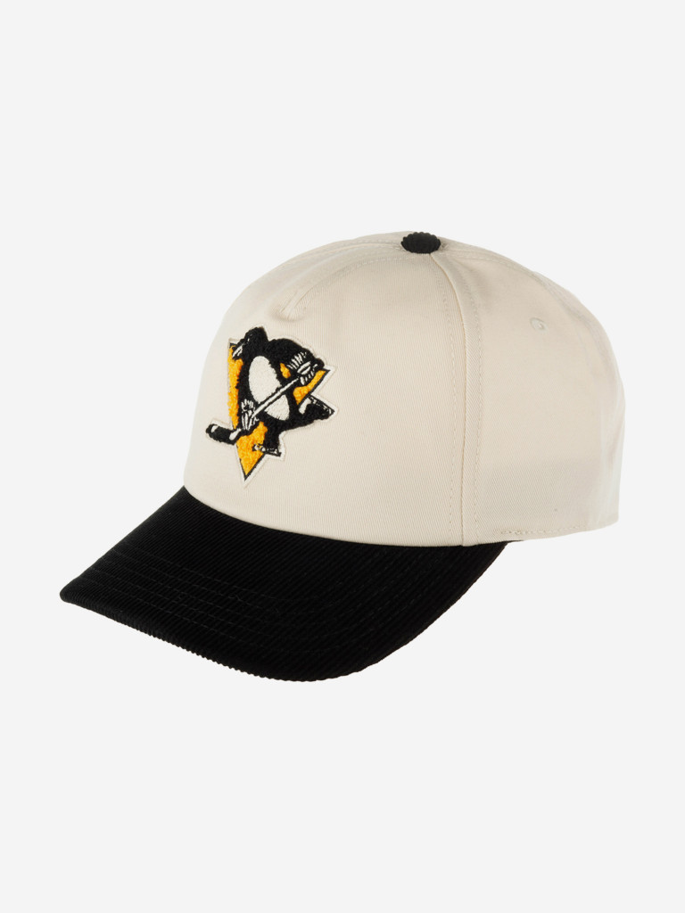 Бейсболка AMERICAN NEEDLE 23020A-PPN Pittsburgh Penguins Burnett NHL (белый)
