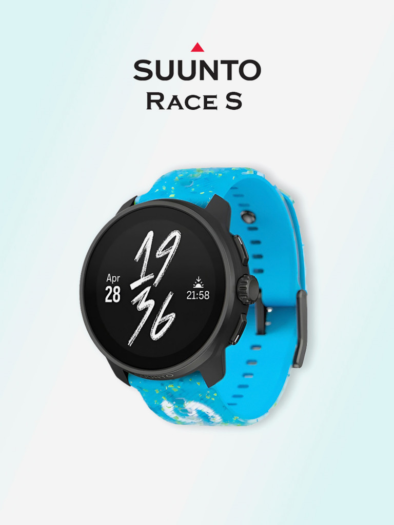Спортивные часы SUUNTO Race S, SS051015000, голубые
