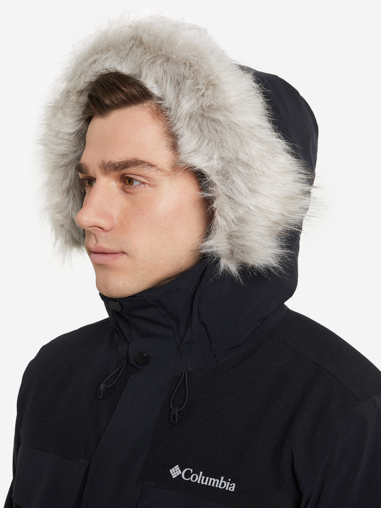 Куртка пуховая мужская Columbia Great Bend 780 TurboDown Parka чёрный цвет  — купить за 24999 руб. со скидкой 50 %, отзывы в интернет-магазине  Спортмастер