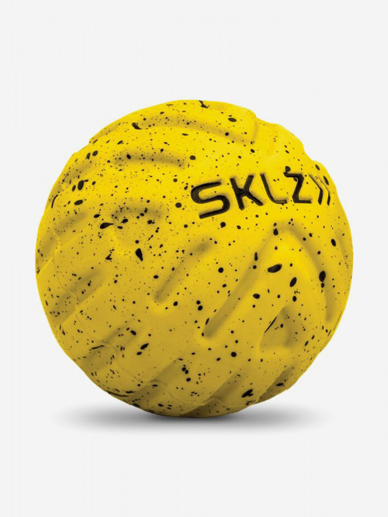 Массажный мяч для ступней, рельефный SKLZ желтый, 6,5 см