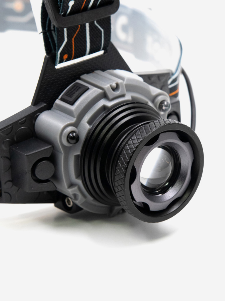Фонарь налобный Сибирский Следопыт-Вольт-М, 1 Led, zoom, аккумулятор 220В.