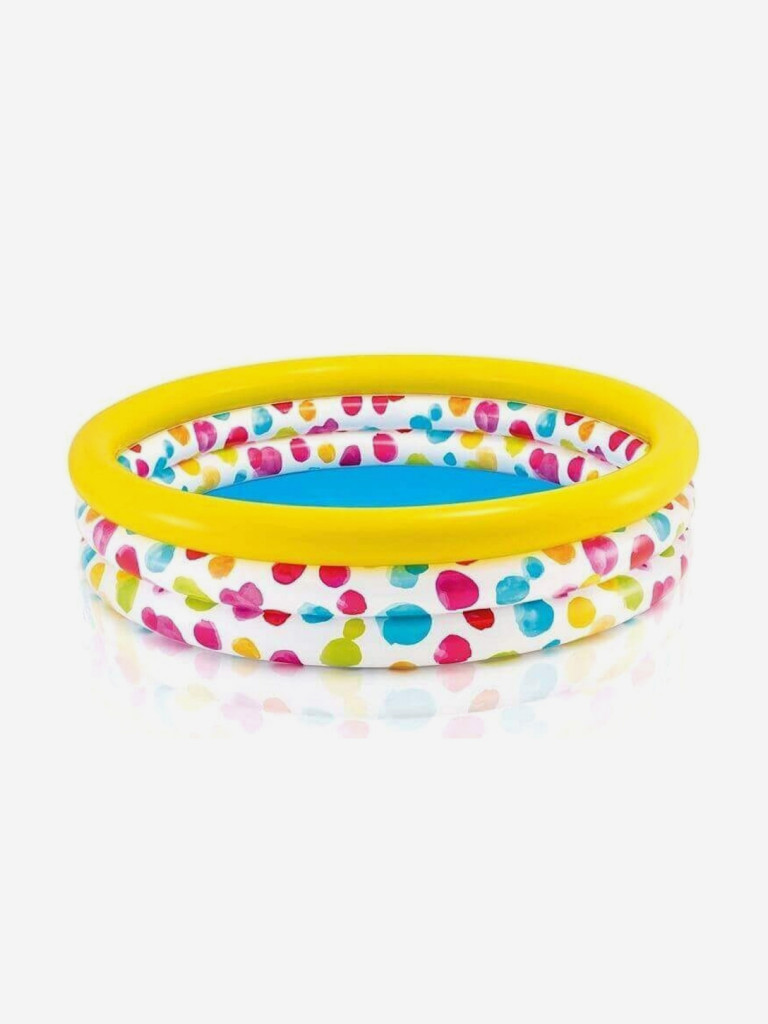 Надувной бассейн для детей Intex 58449NP "Cool Dots Pool" 168х38см, 3+