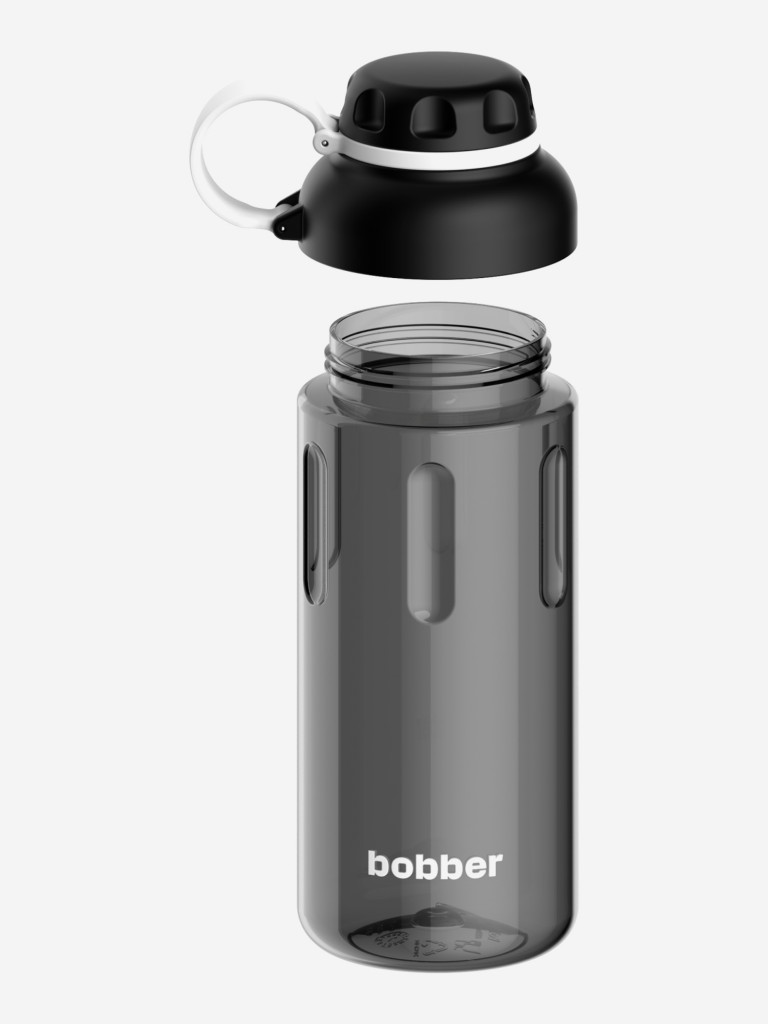 Бутылка тритановая Tritan Bottle для холодных напитков, с ситечком, 890 мл, черная