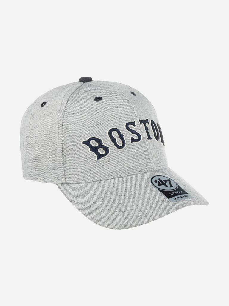 Бейсболка 47 BRAND B-STMCS02WHV-CC Boston Red Sox MLB (серый)