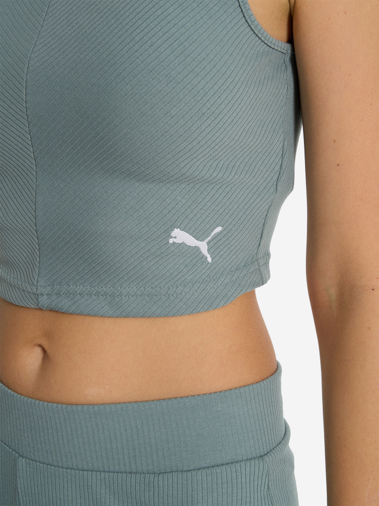 Майка женская PUMA Essentials Ribbed