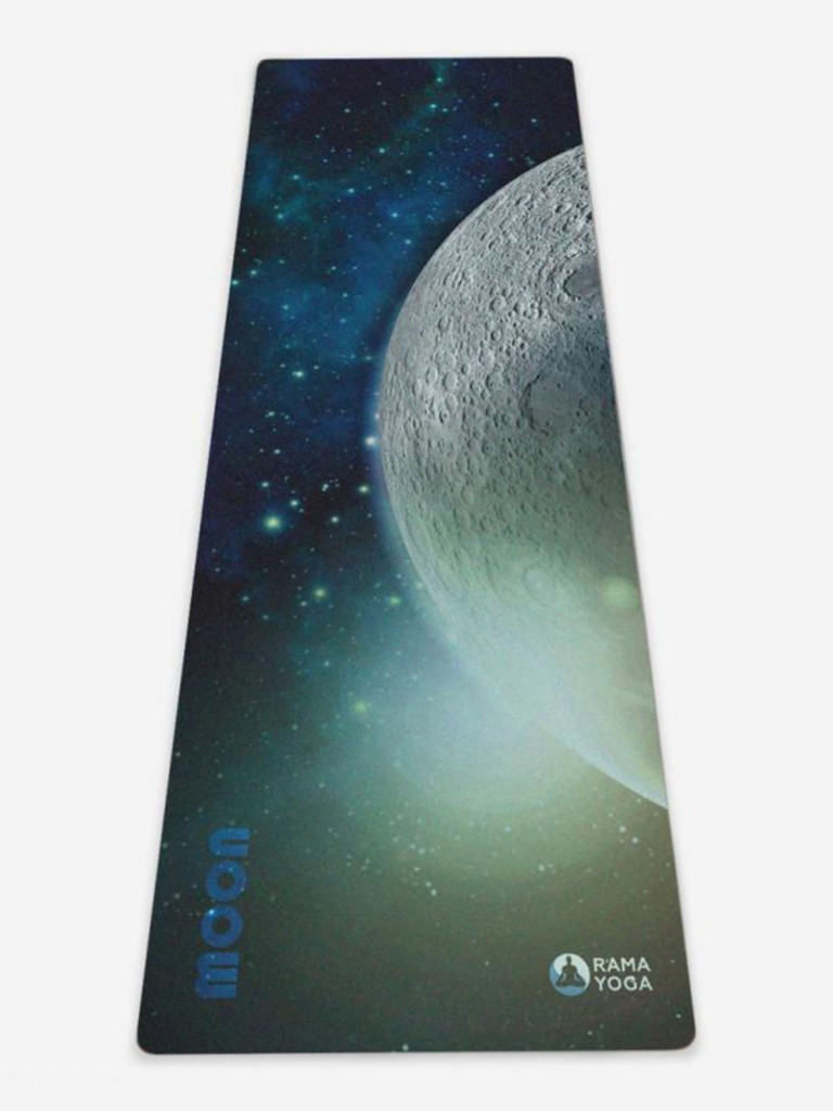 Коврик для йоги, фитнеса и пилатеса Moon Space Collection из микрофибры и каучука, 3,5 мм