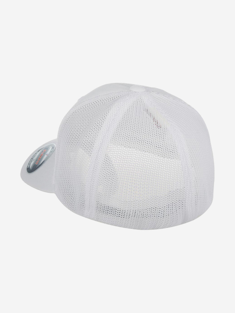 Бейсболка с сеточкой FLEXFIT 6511 (белый)