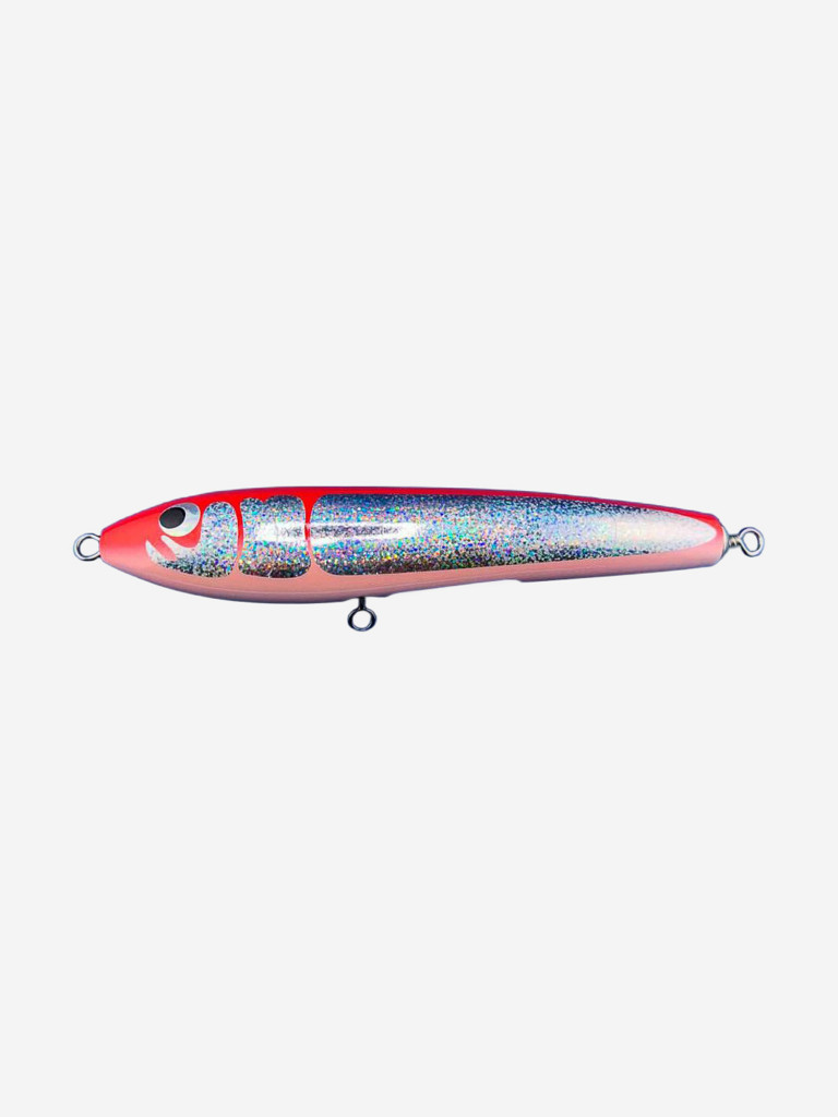 Слайдер FL15 Rd 90g 200mm из канадского кедра с мощной арматурой для морской рыбалки
