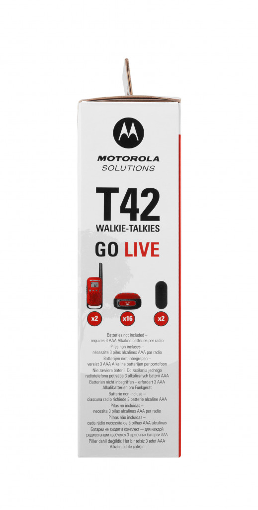 Комплект из двух радиостанций Motorola Talkabout T42