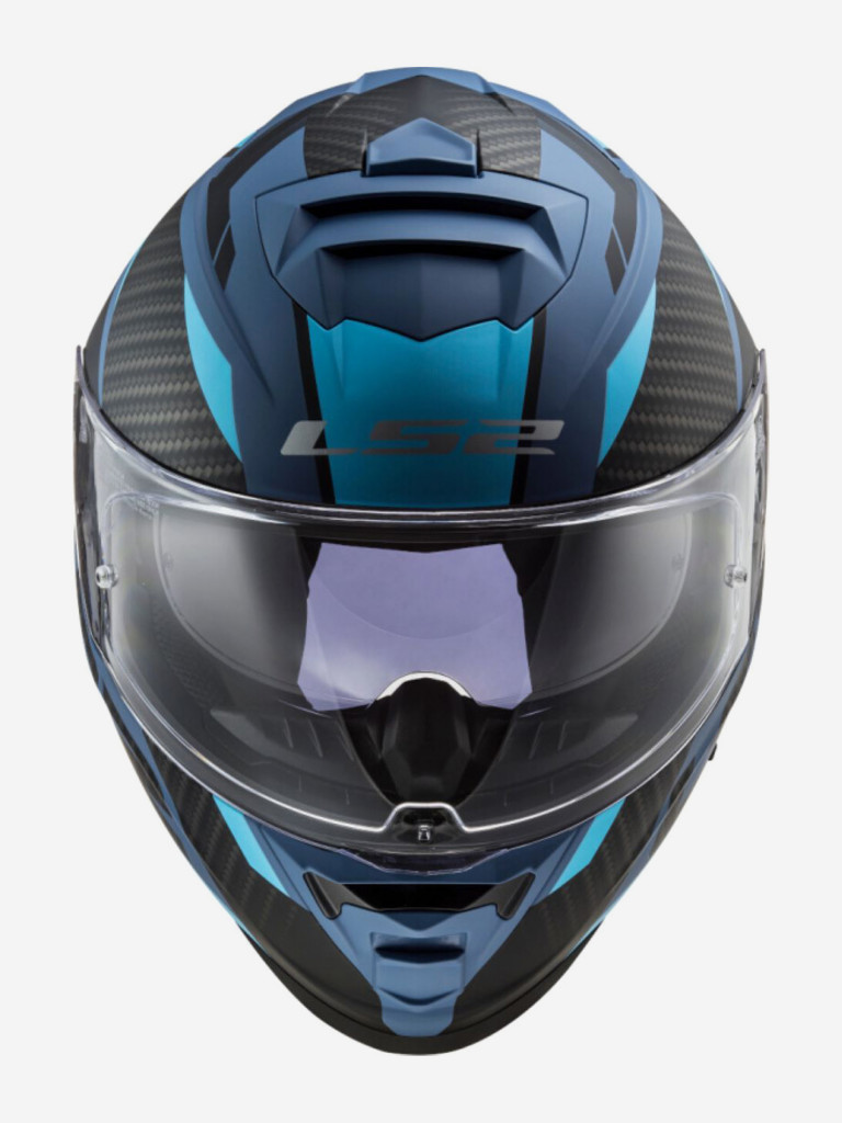 Мотошлем LS2 FF800 STORM II RACER (матовый синий, Matt Blue)