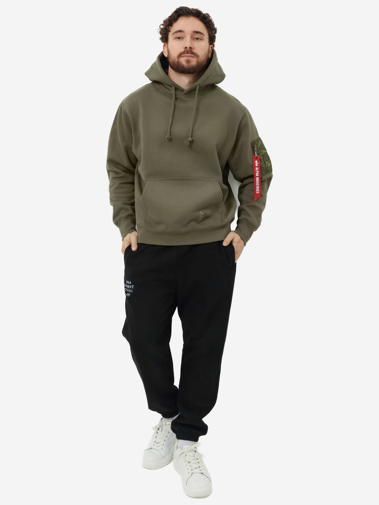 Худи с капюшоном Utility Pocket Hoodie Alpha Industries