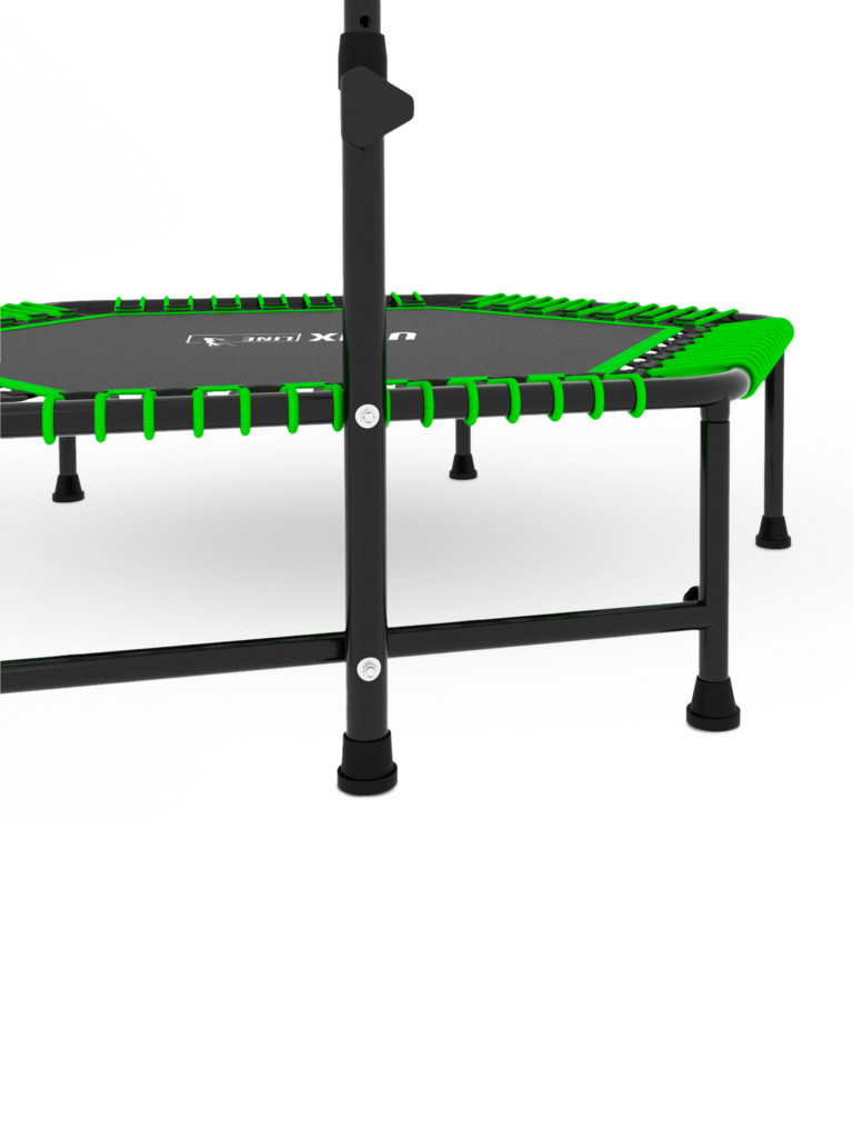 Батут спортивный для фитнеса и джампинга UNIX Line Fitness 125 см, зеленый