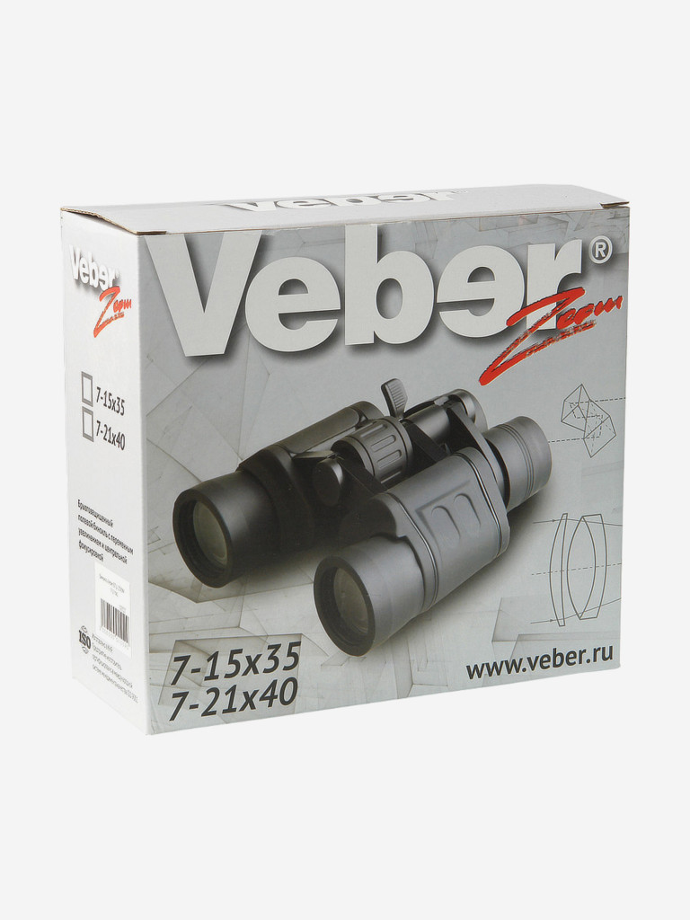 Бинокль Veber БПЦ ZOOM 7-21*40