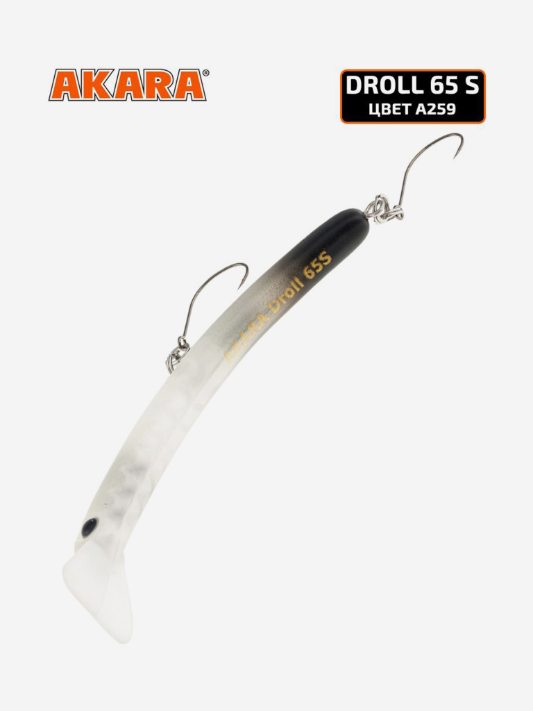 Воблер Akara Droll 65S минноу тонущий на форель 3,7гр A259