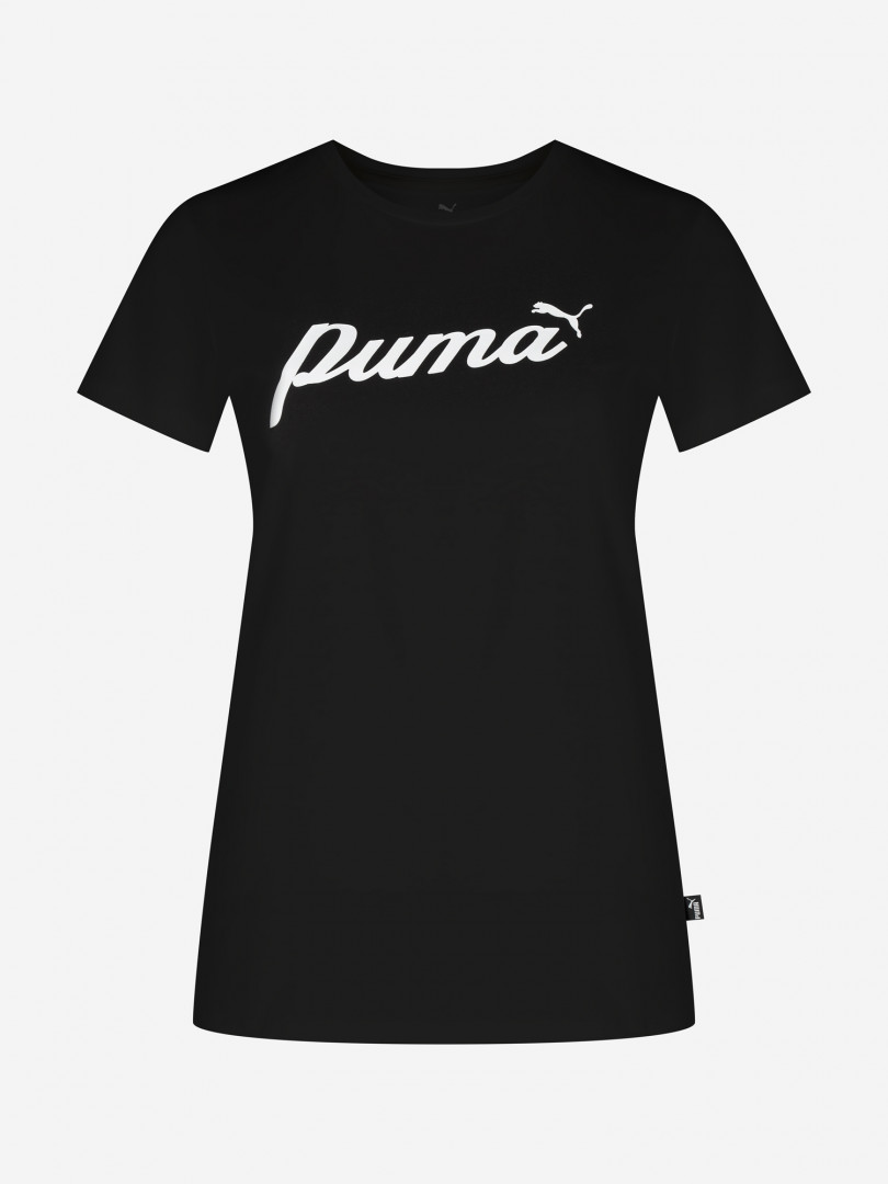 Футболка женская PUMA Ess+ Blossom Script 30093030299 Черный, размер 42, 44,46, 48,44, 46, фото 6