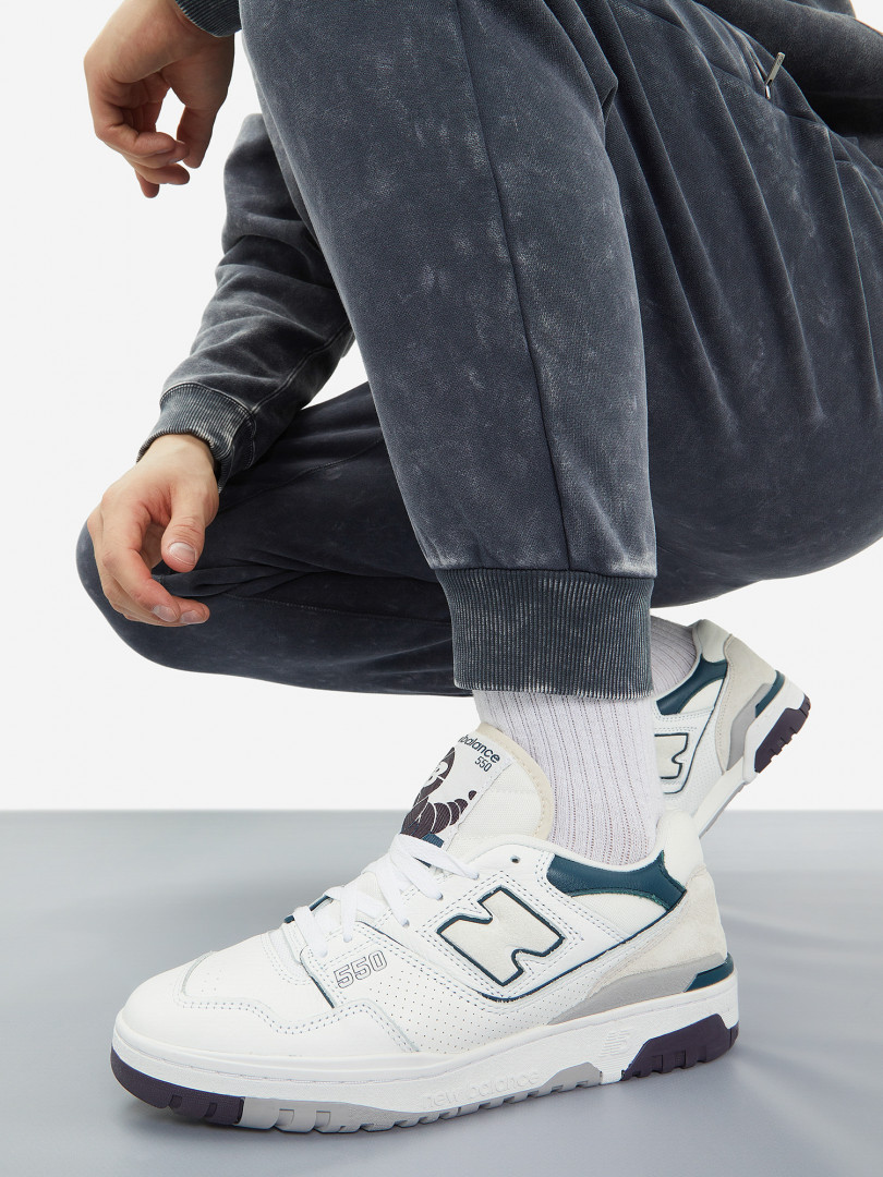 фото Кеды мужские new balance 550, белый