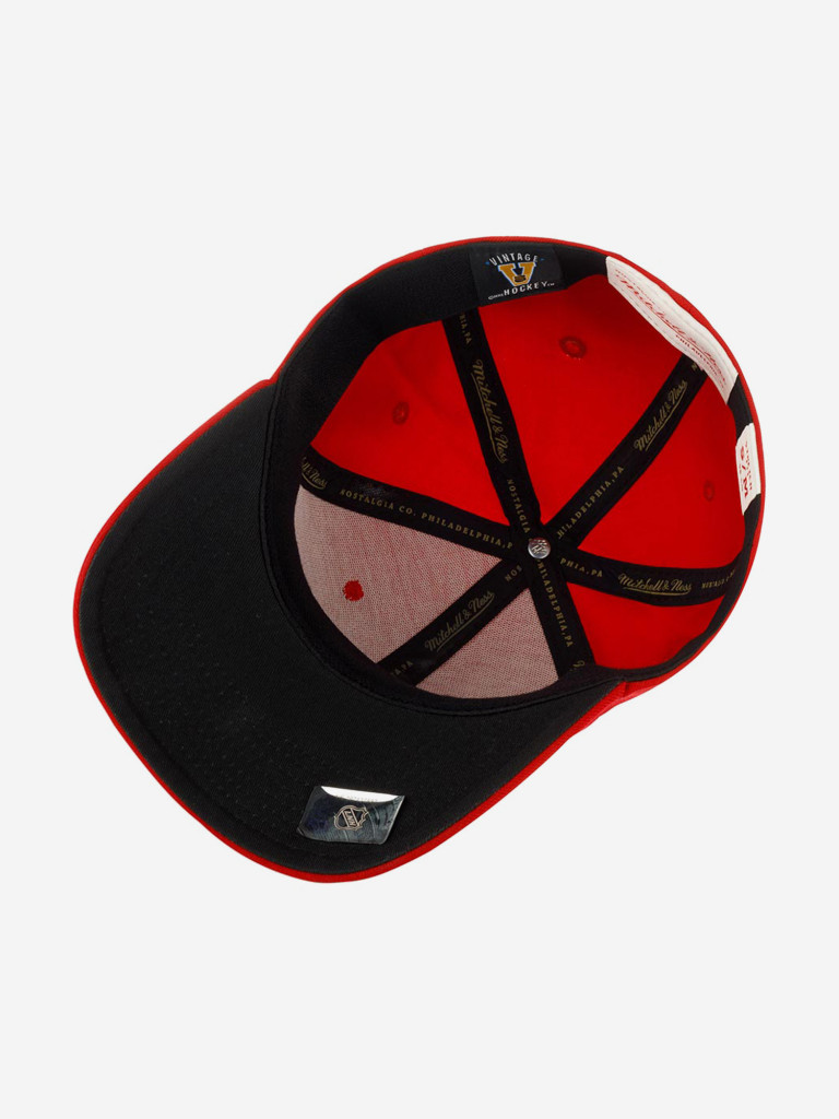 Бейсболка MITCHELL NESS MN-NHL-EU127-CHIBLA-RED Chicago Blackhawks NHL (красный)