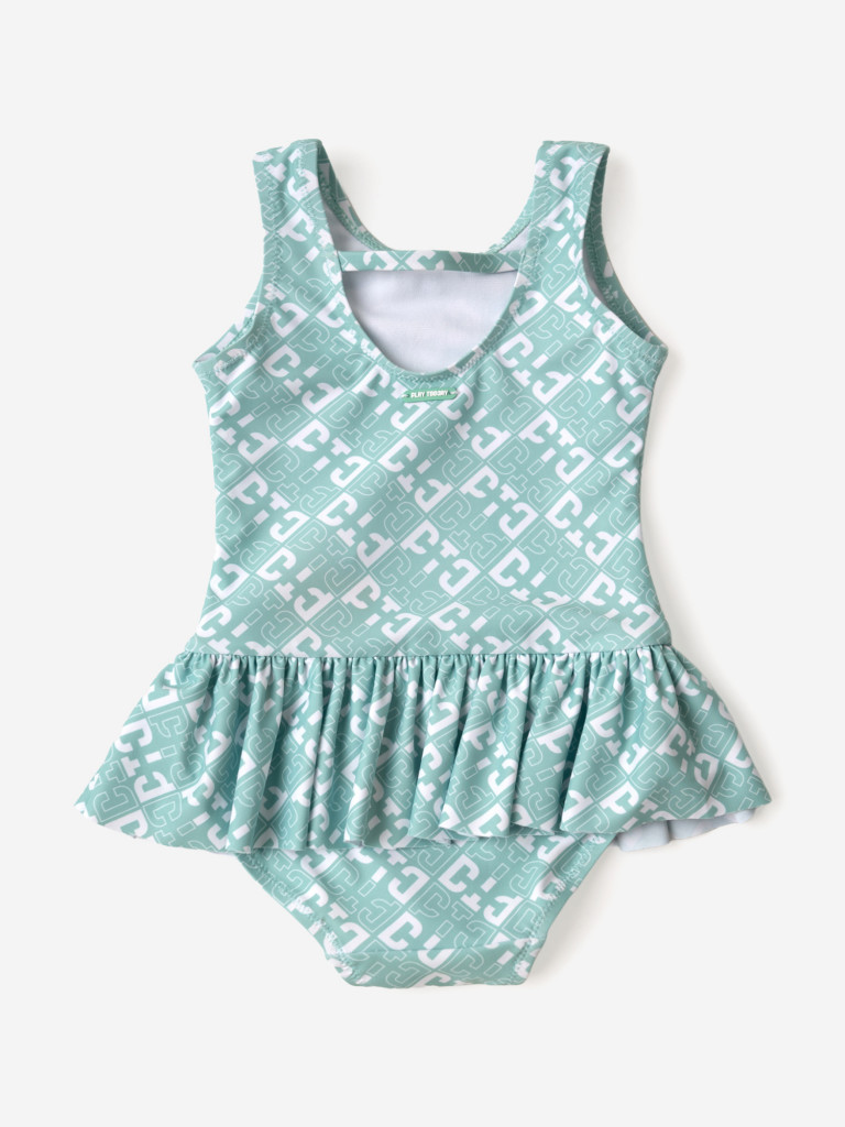 Купальник слитный для девочек PlayToday